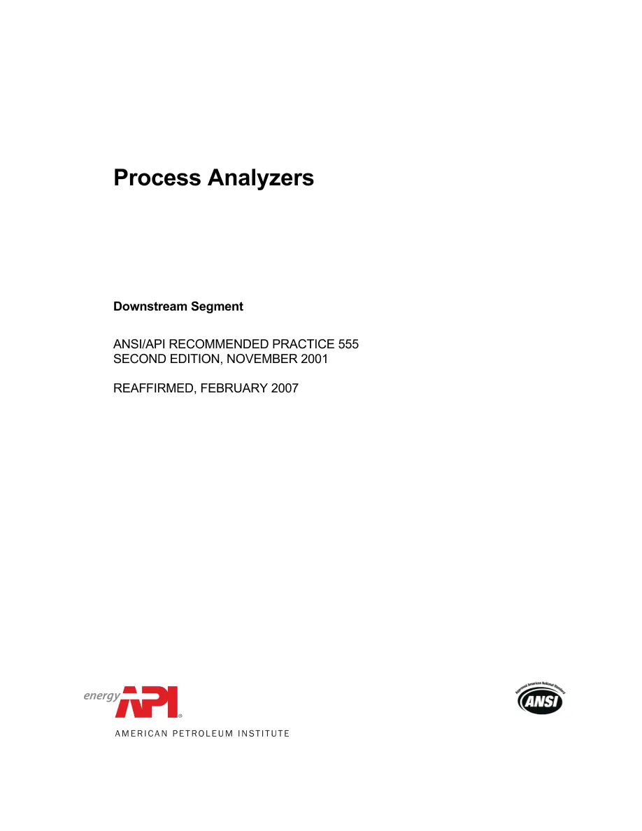 API RP 555 (R2007) API RP 555 (R2007) pdf