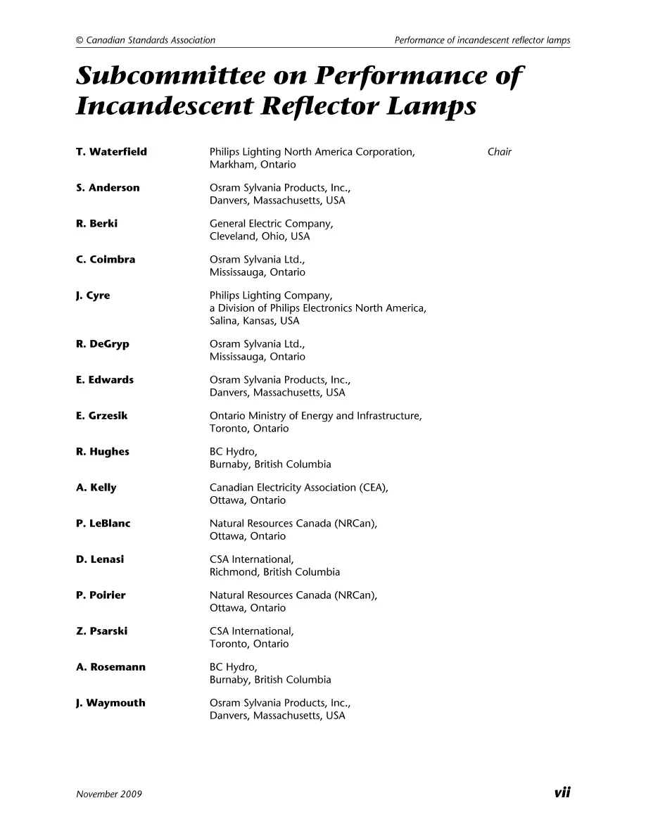 CSA C862-09 pdf