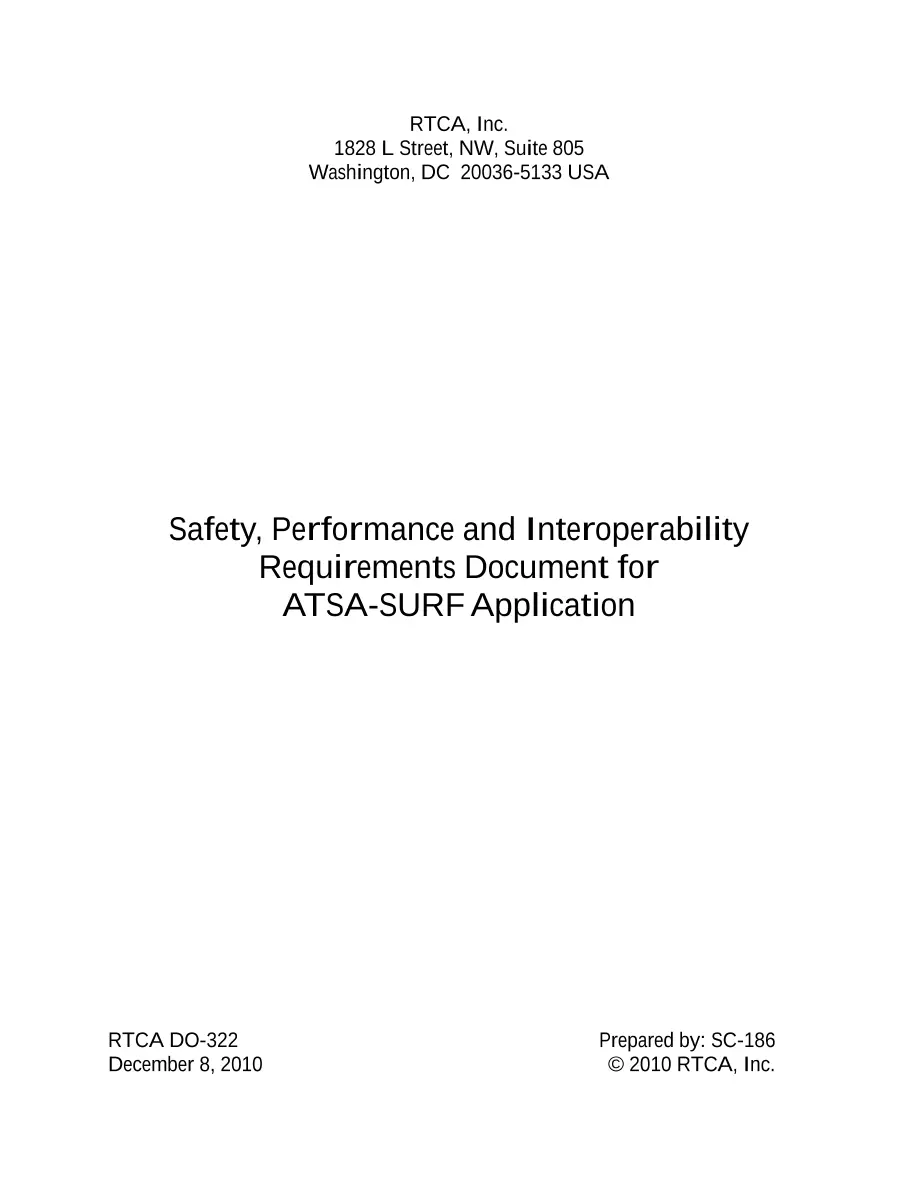 RTCA DO-322 pdf