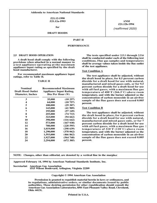 CSA ANSI Z21.12b-1994 (R2020) CSA ANSI Z21.12b-1994 (R2020) pdf