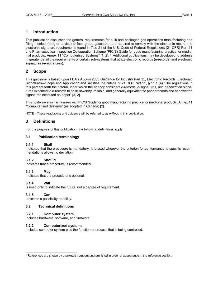 CGA M-16 CGA M-16 pdf
