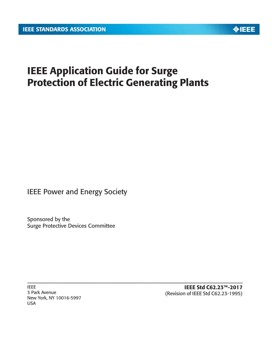 IEEE C62.23-2017 IEEE C62.23-2017 pdf