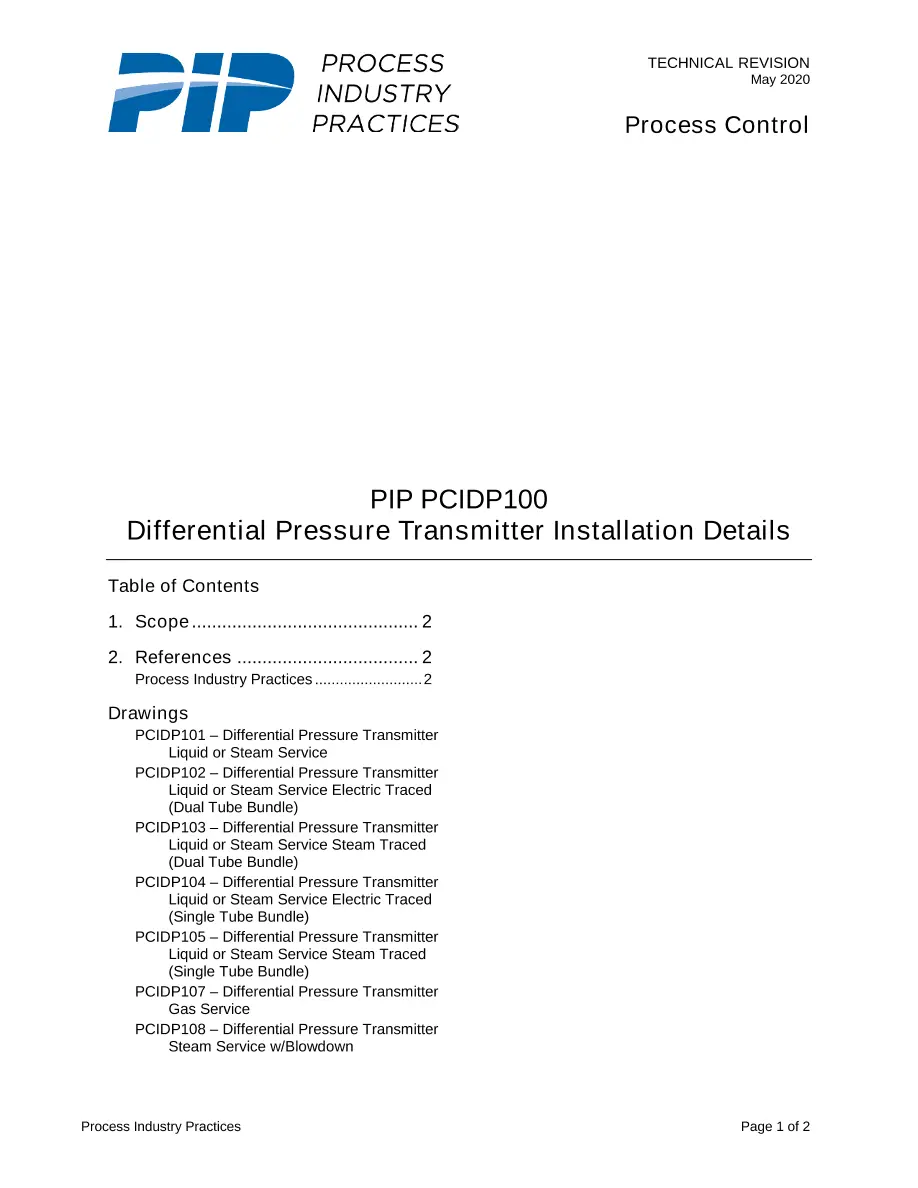 PIP PCIDP100 PIP PCIDP100 pdf