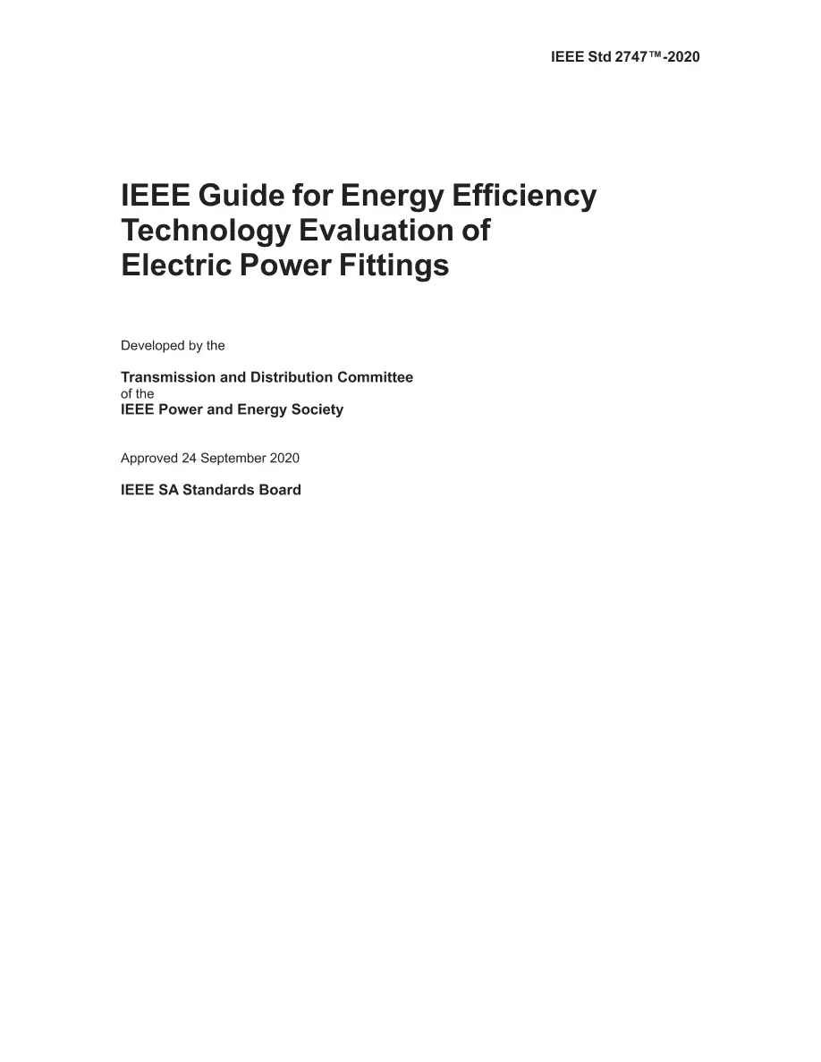 IEEE 2747-2020 IEEE 2747-2020 pdf