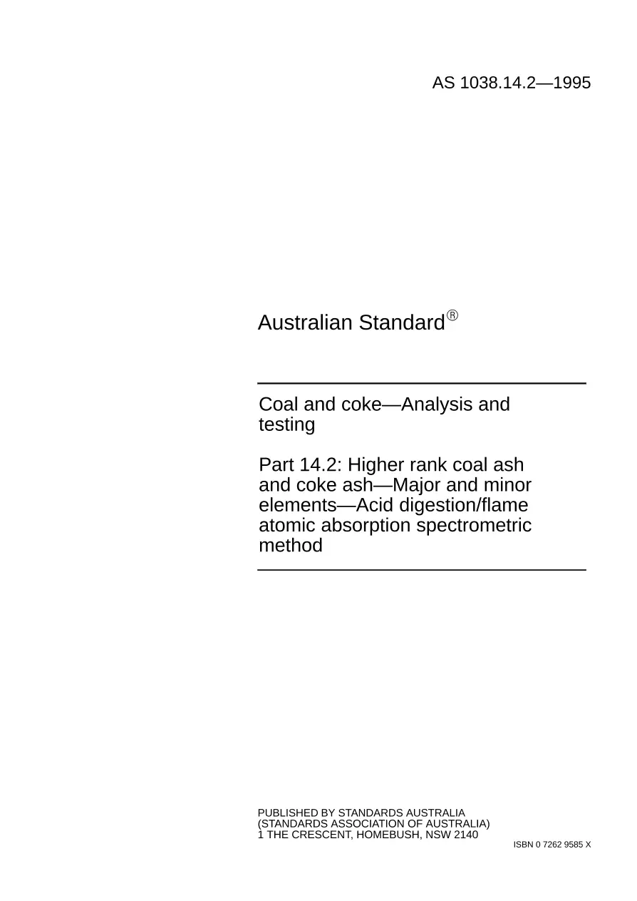 AS 1038.14.2-1995 AS 1038.14.2-1995 pdf
