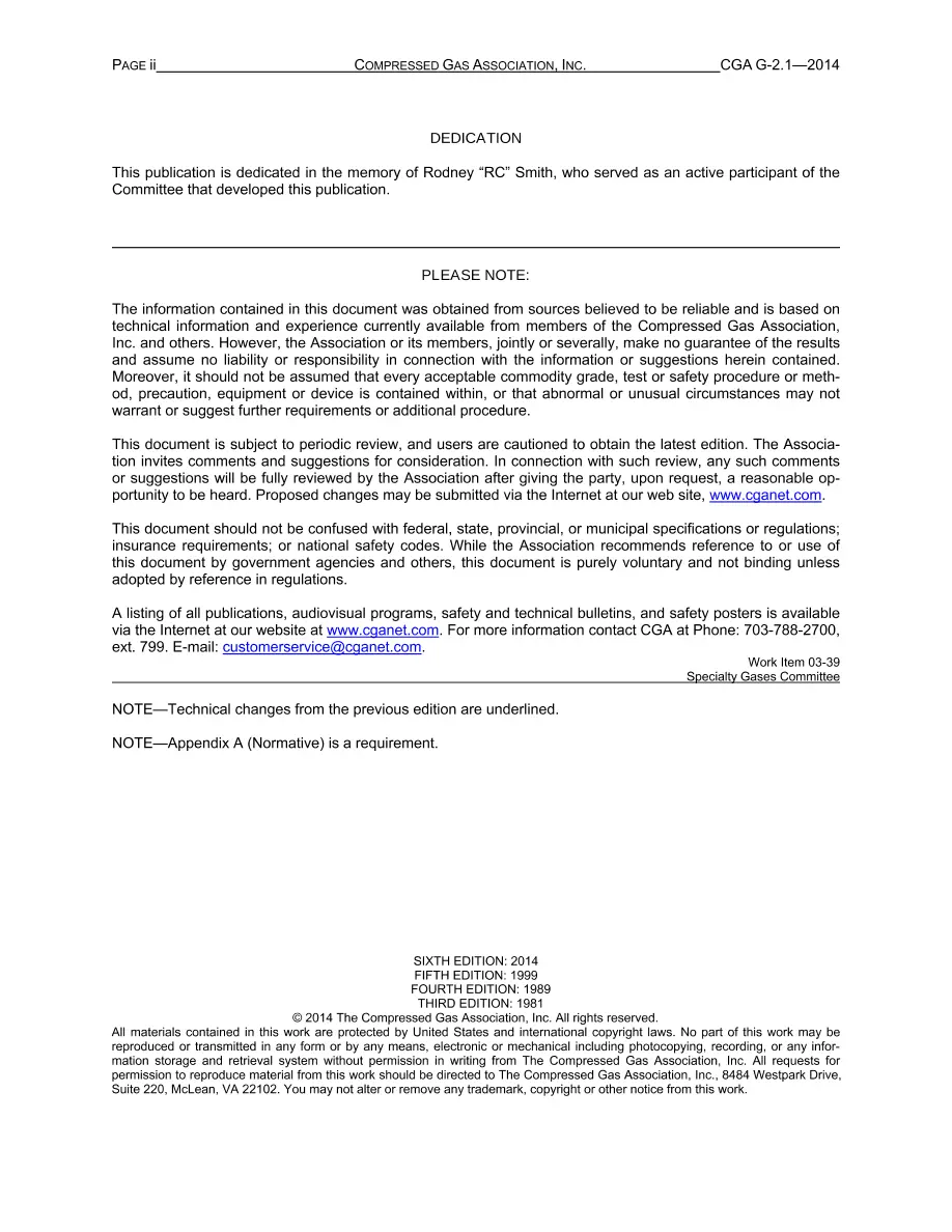 CGA G-2.1 CGA G-2.1 pdf