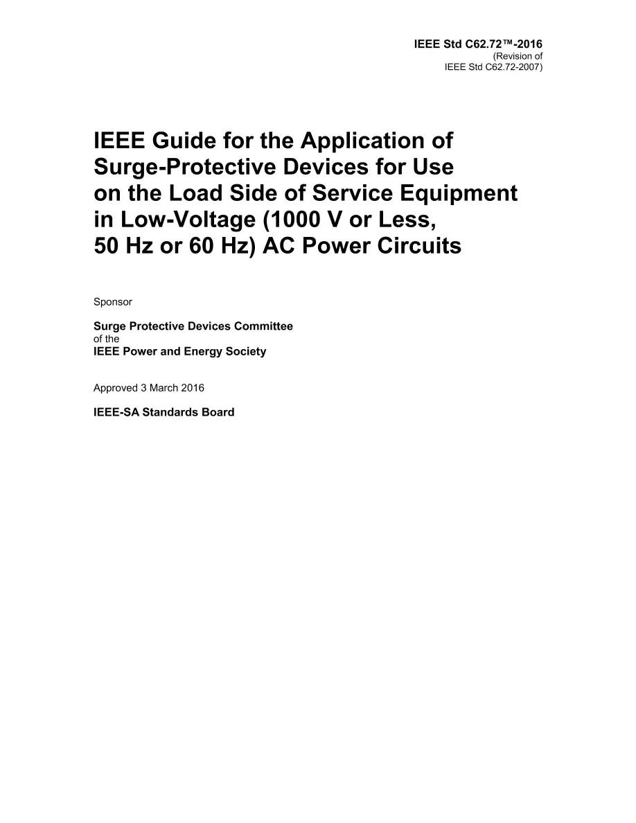 IEEE C62.72-2016 IEEE C62.72-2016 pdf
