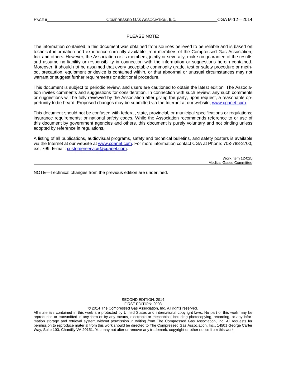 CGA M-12 CGA M-12 pdf