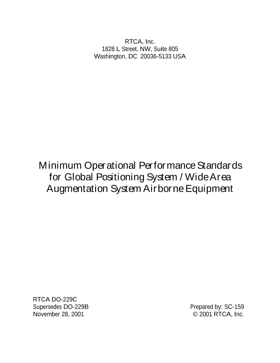 RTCA DO-229C pdf