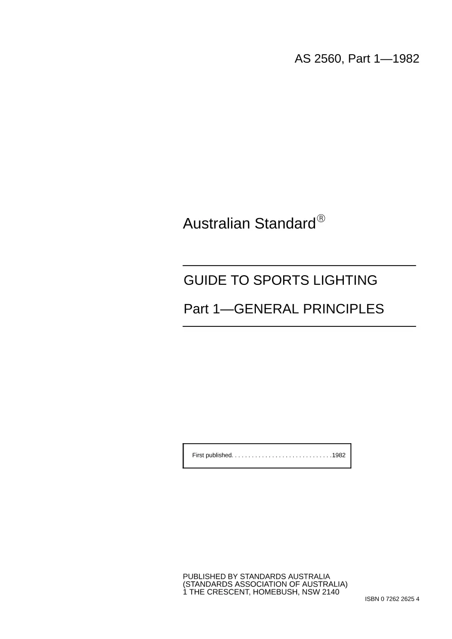AS 2560.1-1982 AS 2560.1-1982 pdf