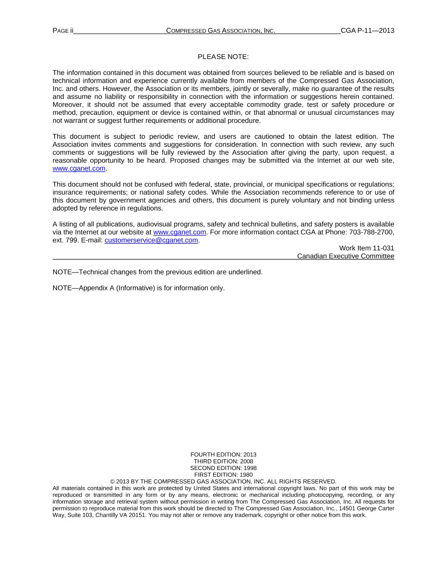 CGA P-11 CGA P-11 pdf