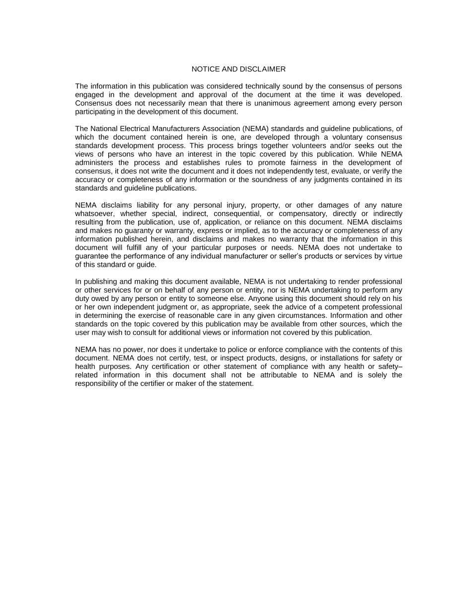 NEMA FB 2.20-2012 NEMA FB 2.20-2012 pdf