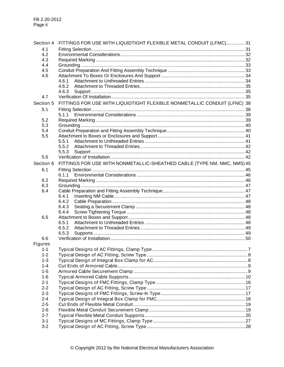 NEMA FB 2.20-2012 NEMA FB 2.20-2012 pdf
