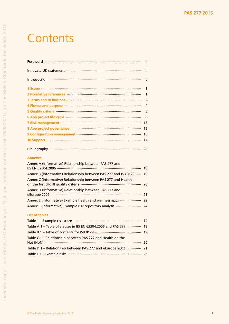 BS PAS 277:2015 BS PAS 277:2015 pdf