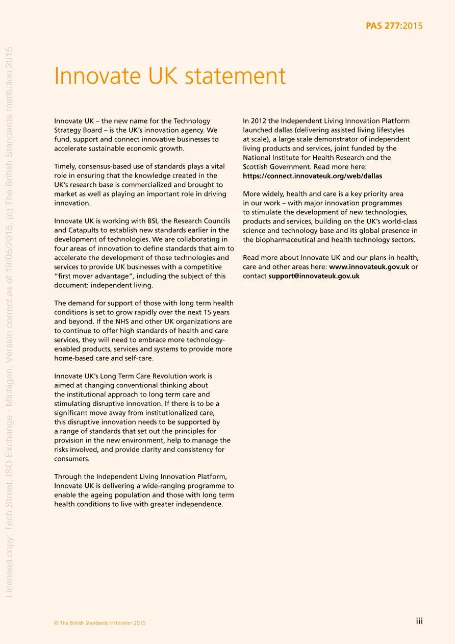BS PAS 277:2015 BS PAS 277:2015 pdf