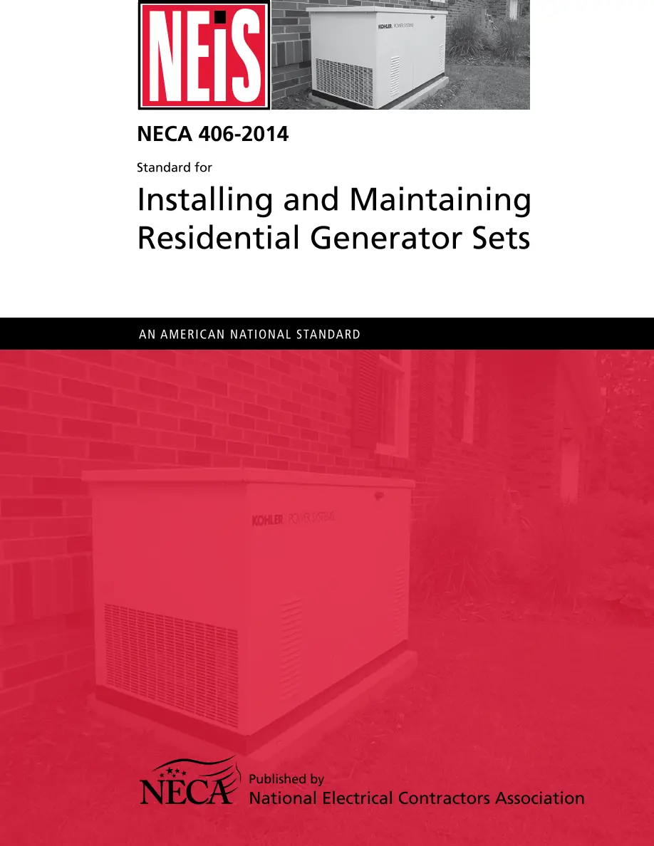 NECA 406-2014 NECA 406-2014 pdf