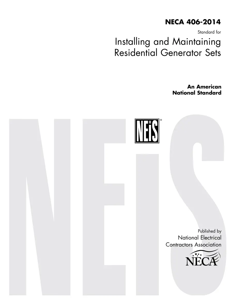 NECA 406-2014 NECA 406-2014 pdf