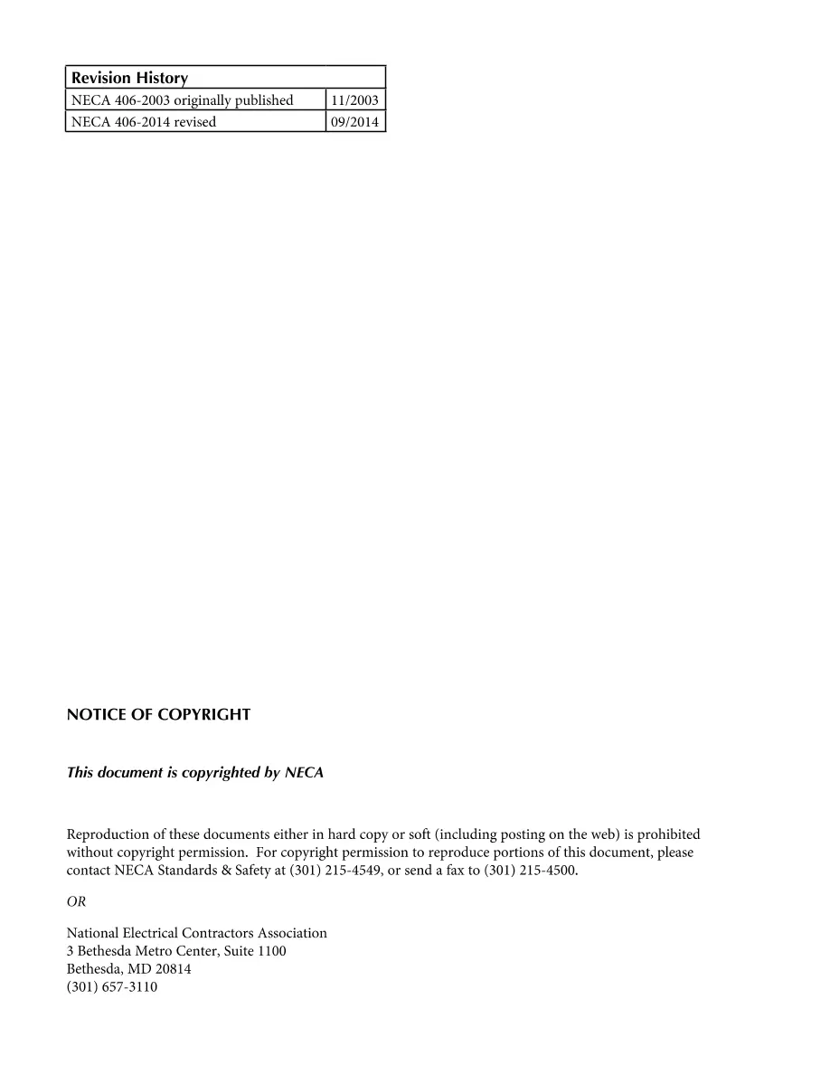 NECA 406-2014 NECA 406-2014 pdf