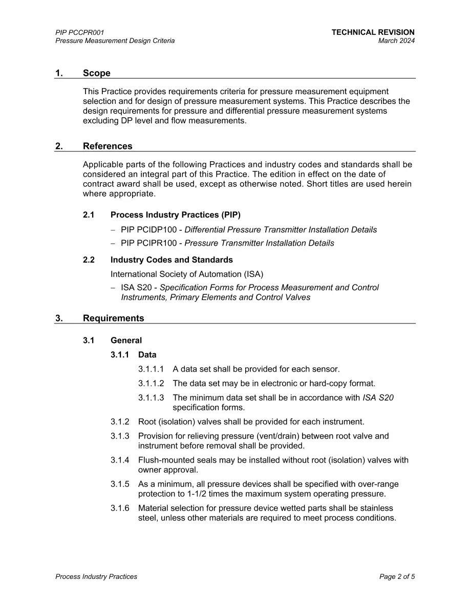 PIP PCCPR001 pdf