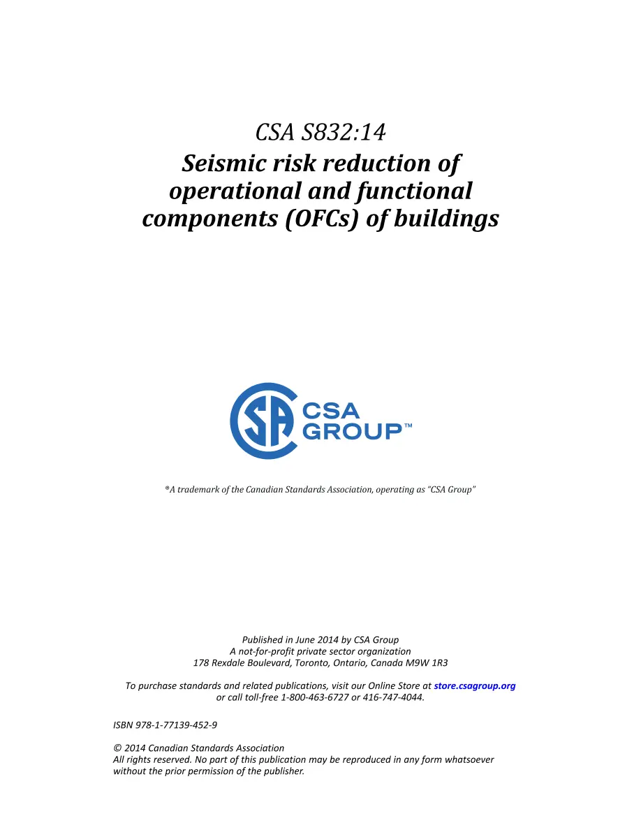 CSA S832-14 (R2019) pdf