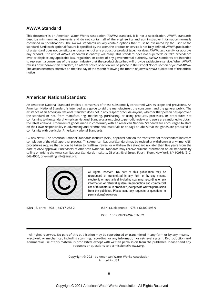 AWWA C560-21 AWWA C560-21 pdf