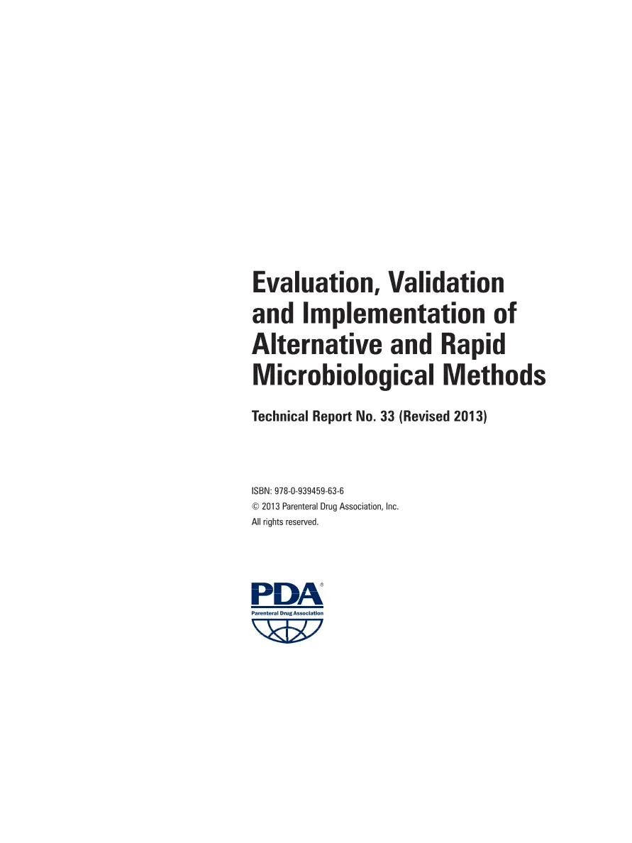 PDA TR 33 pdf
