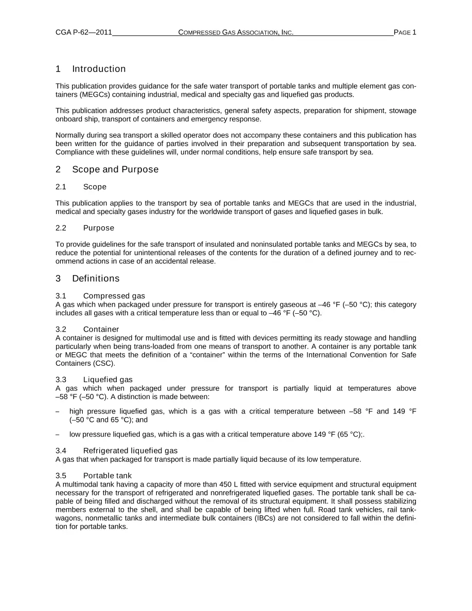 CGA P-62 CGA P-62 pdf