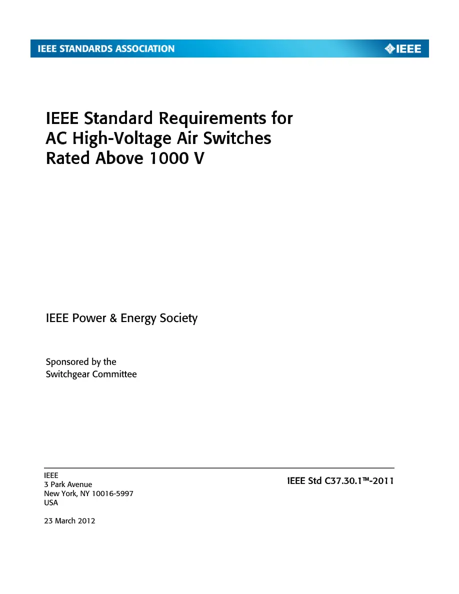 IEEE C37.30.1-2011 IEEE C37.30.1-2011 pdf