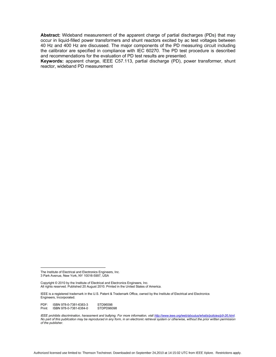 IEEE C57.113-2010 IEEE C57.113-2010 pdf