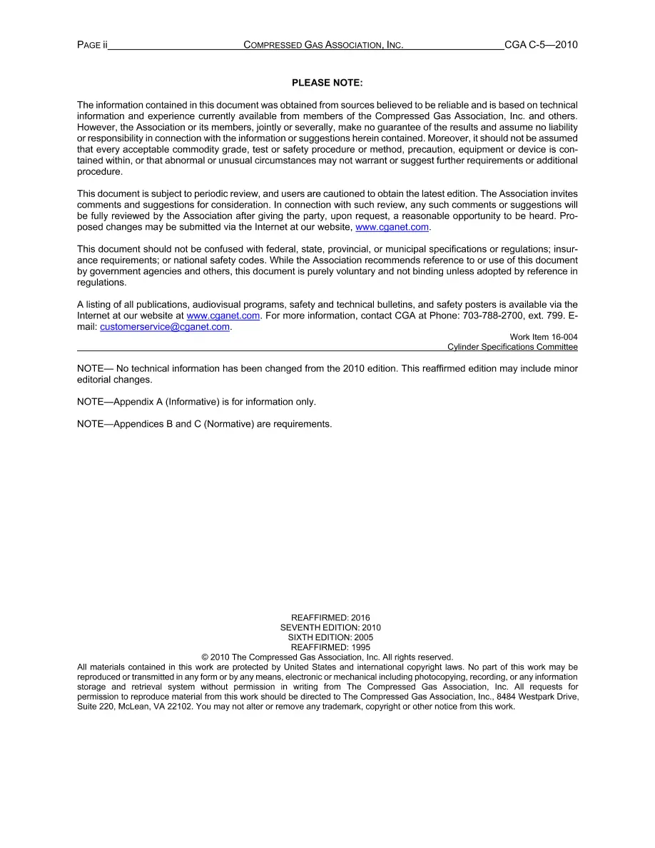 CGA C-5 (R2016) CGA C-5 (R2016) pdf