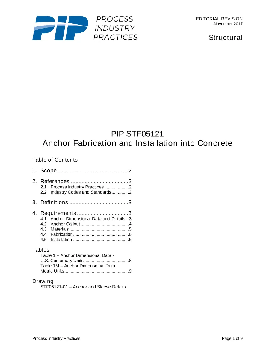 PIP STF05121 pdf