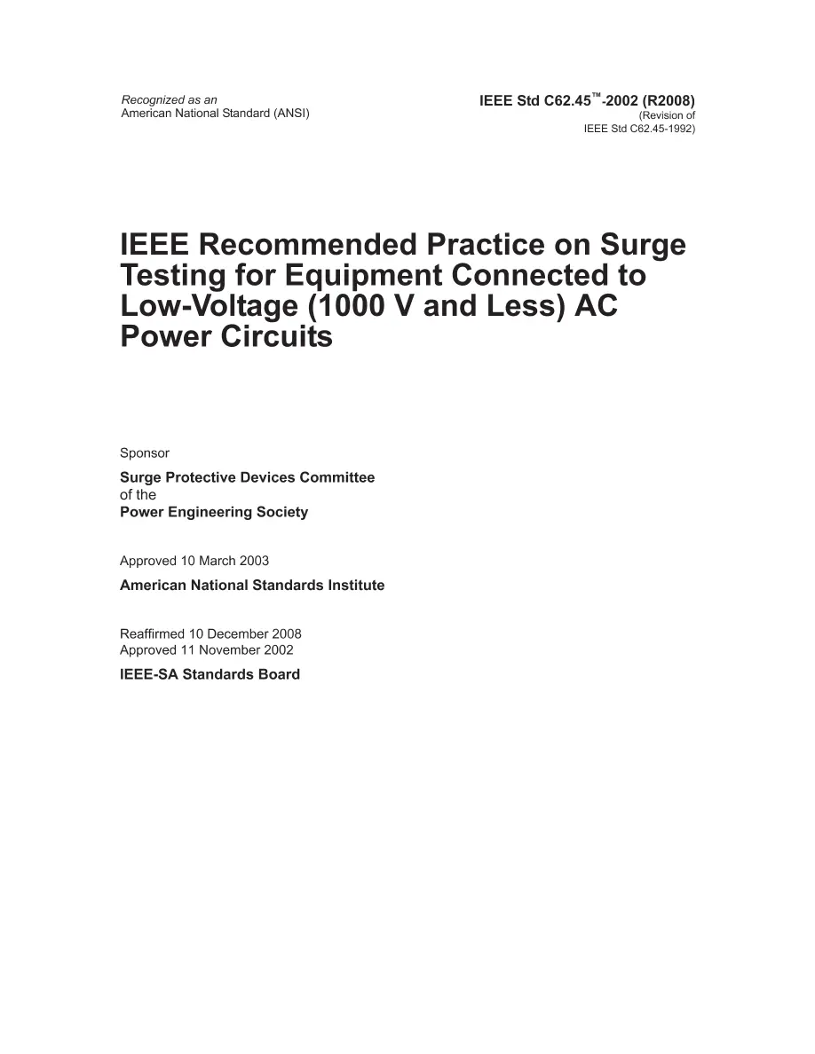 IEEE C62.45-2002 IEEE C62.45-2002 pdf