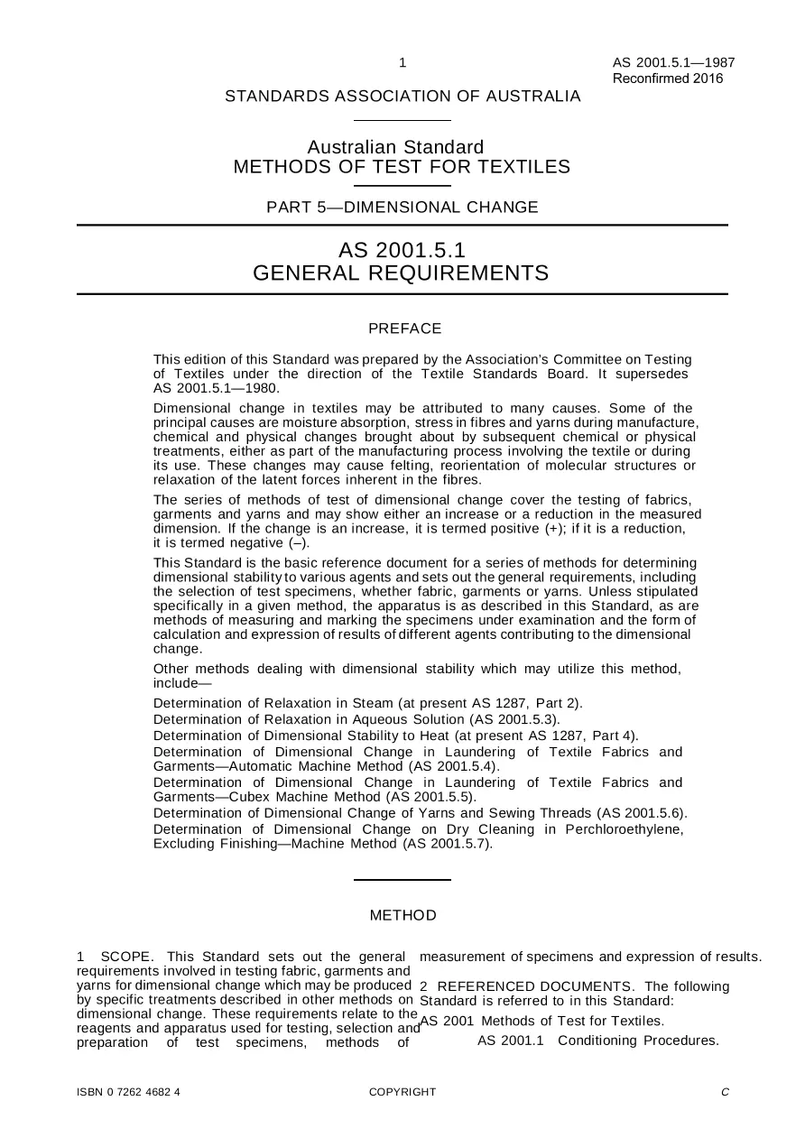 AS 2001.5.1-1987 AS 2001.5.1-1987 pdf