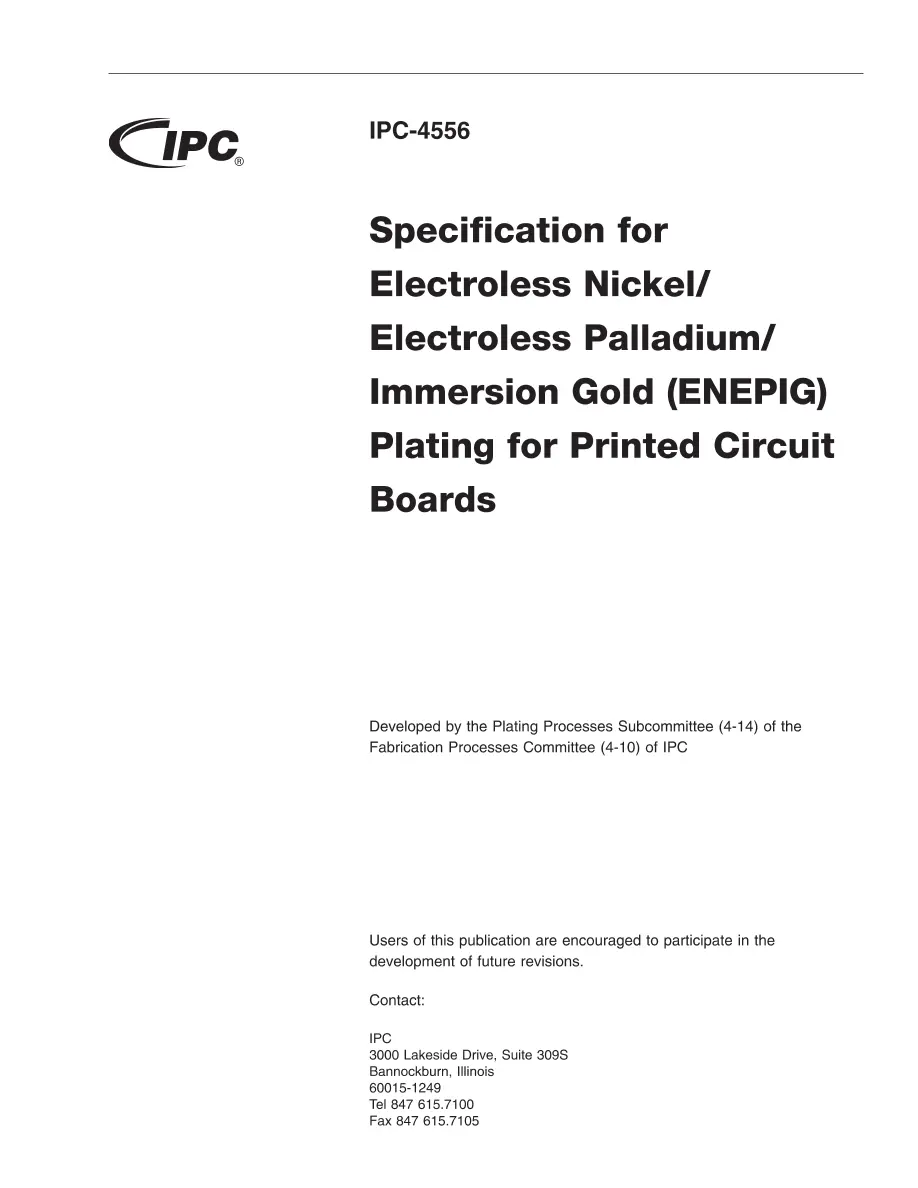 IPC 4556 IPC 4556 pdf
