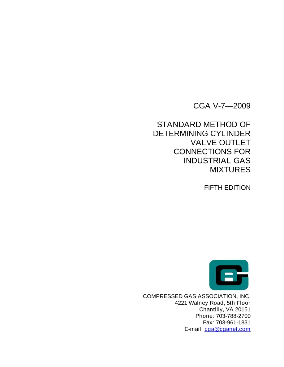 CGA V-7 pdf
