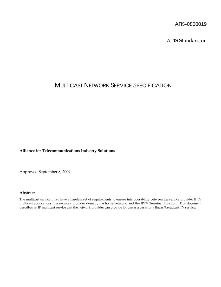 ATIS 0800019 pdf
