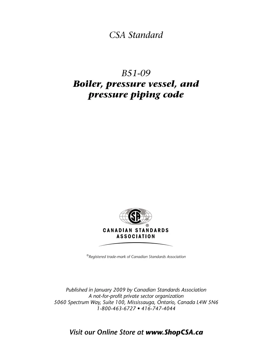 CSA B51-09 CSA B51-09 pdf