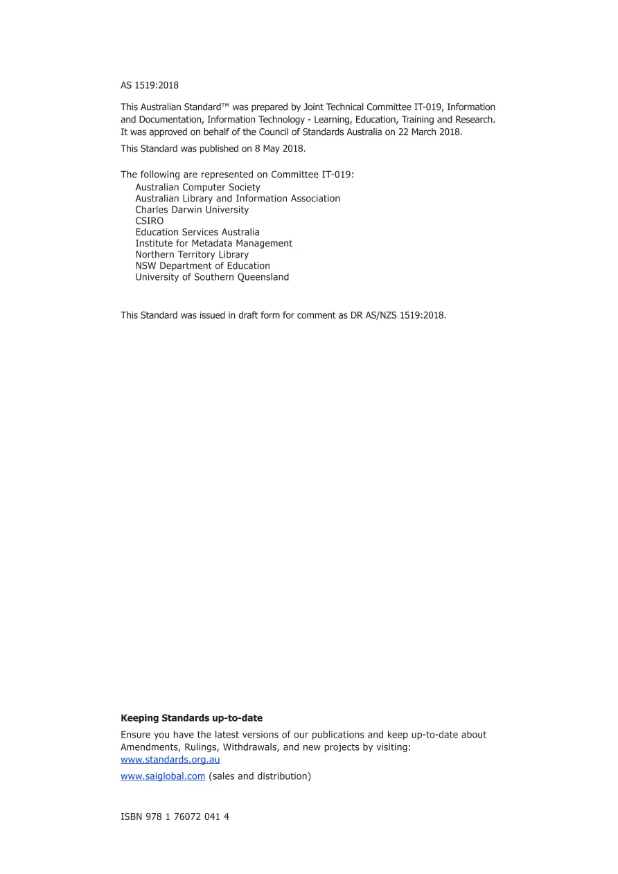 AS 1519:2018 AS 1519:2018 pdf