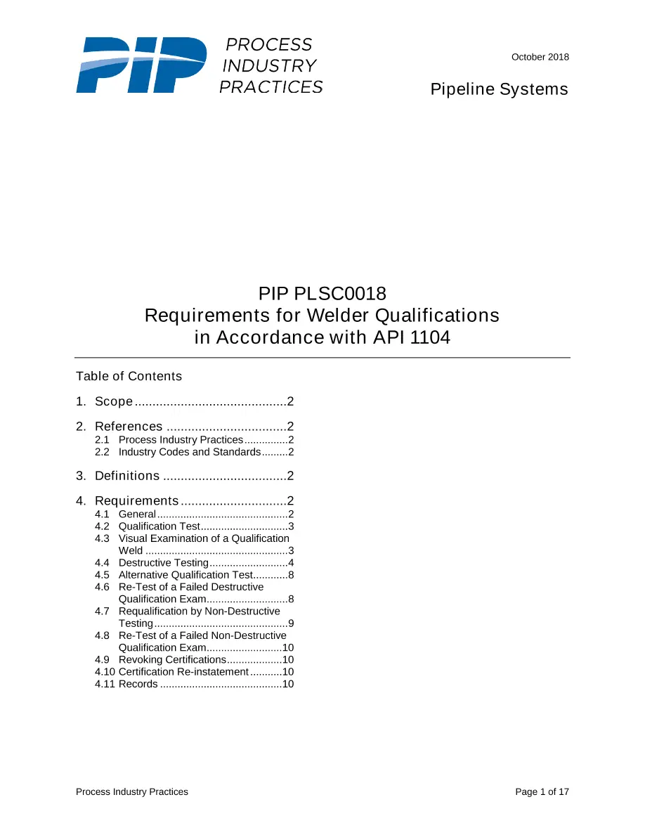 PIP PLSC0018 PIP PLSC0018 pdf