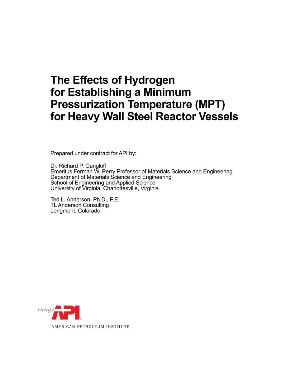 API TR 934-F Part 4 API TR 934-F Part 4 pdf