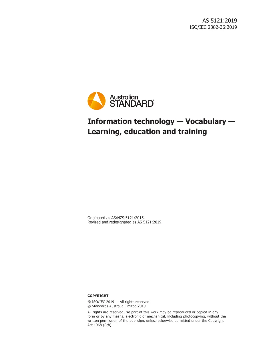 AS 5121:2019 AS 5121:2019 pdf