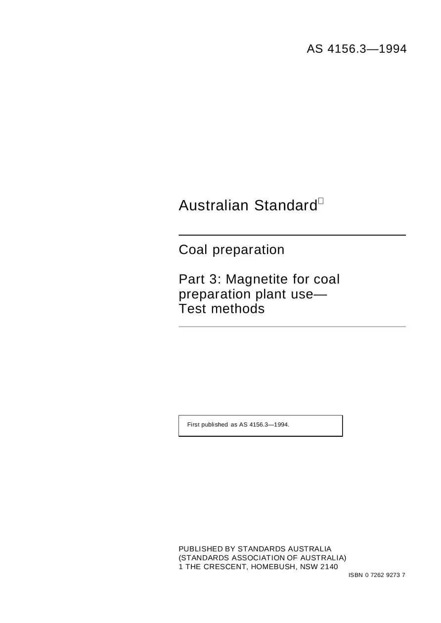 AS 4156.3-1994 pdf