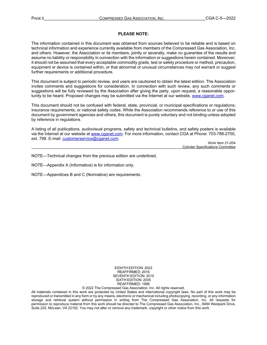 CGA C-5 CGA C-5 pdf