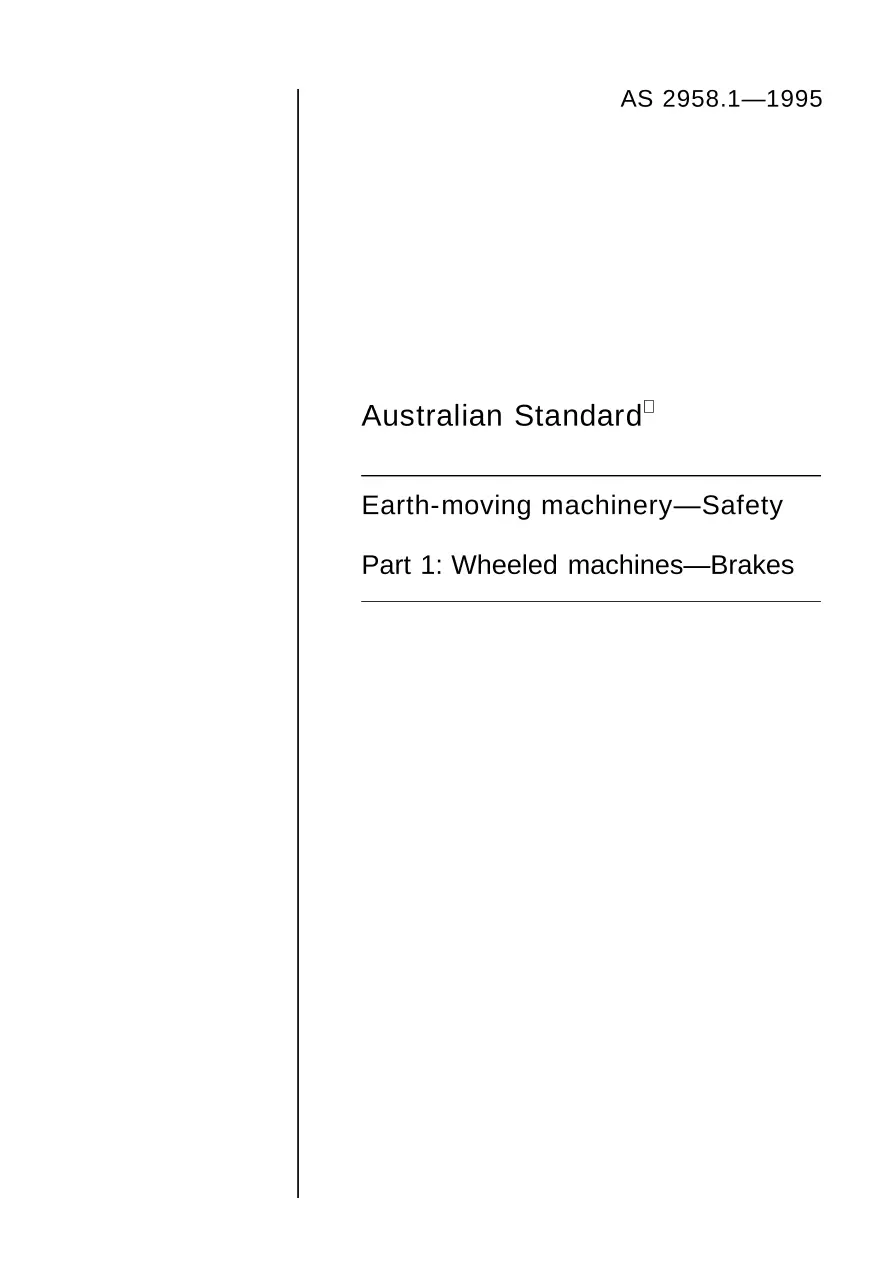 AS 2958.1-1995 AS 2958.1-1995 pdf
