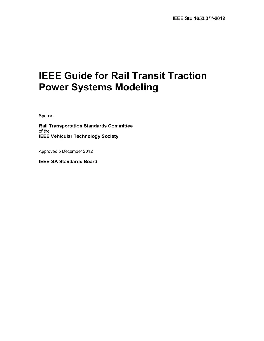 IEEE 1653.3-2012 IEEE 1653.3-2012 pdf