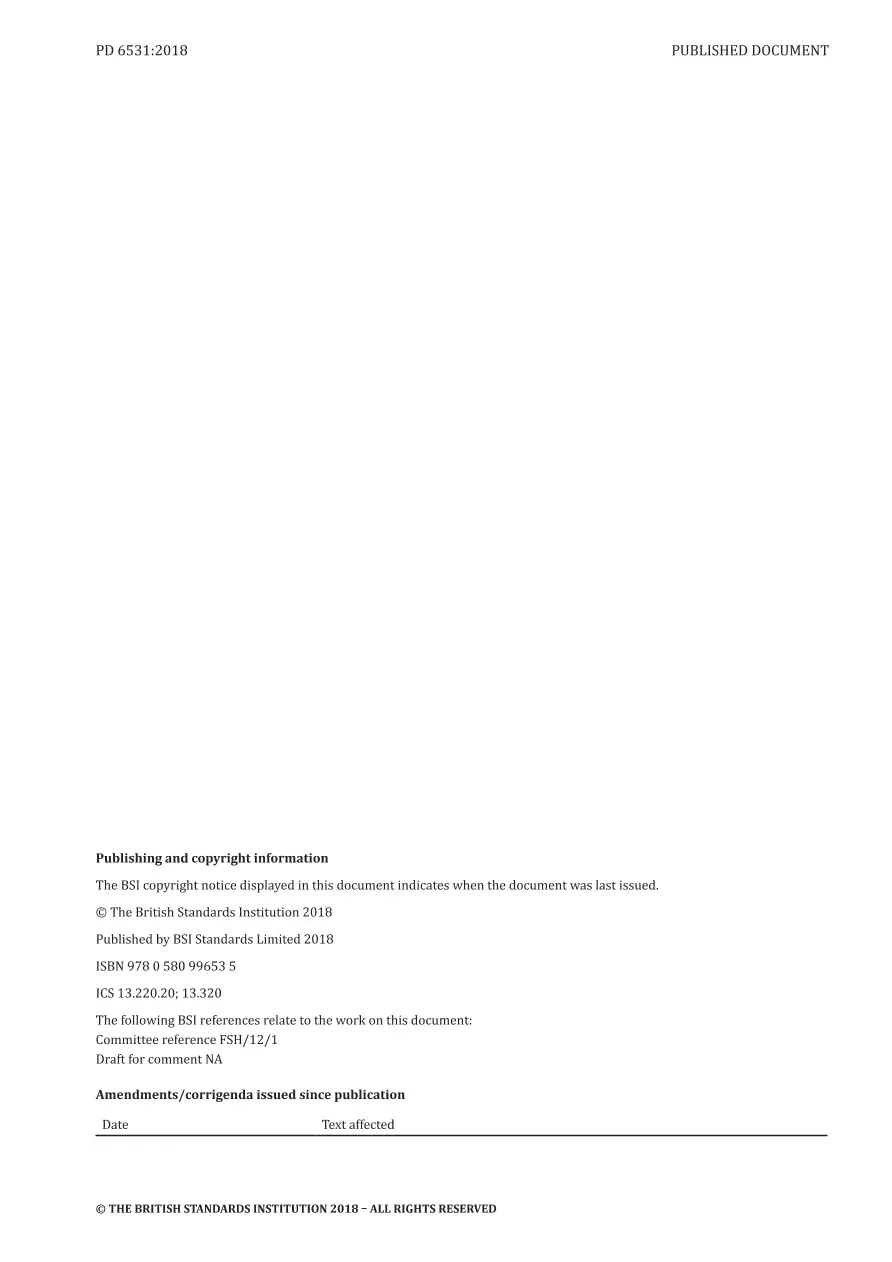 BS PD 6531:2018 BS PD 6531:2018 pdf