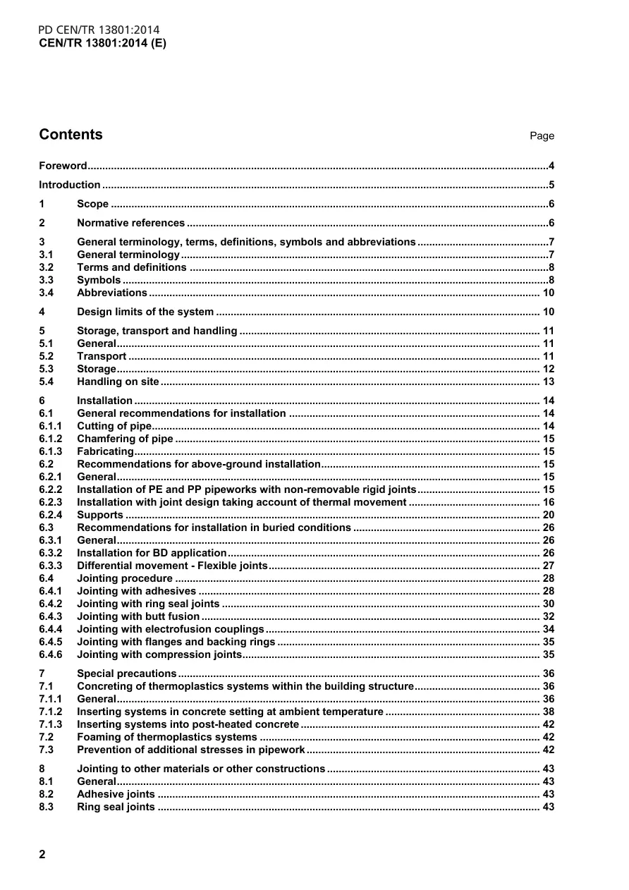 BS PD CEN/TR 13801:2014 BS PD CEN/TR 13801:2014 pdf