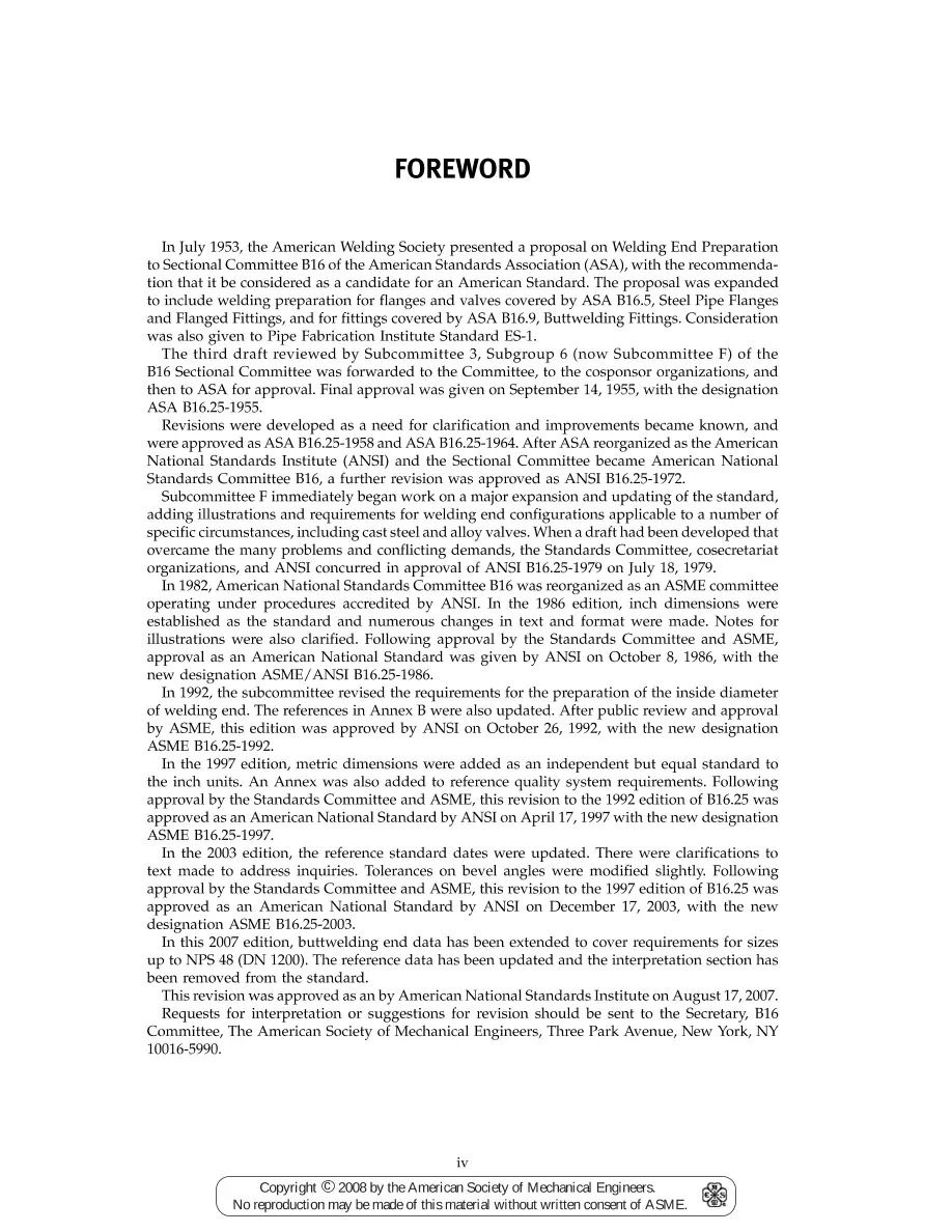 ASME B16.25-2007 ASME B16.25-2007 pdf