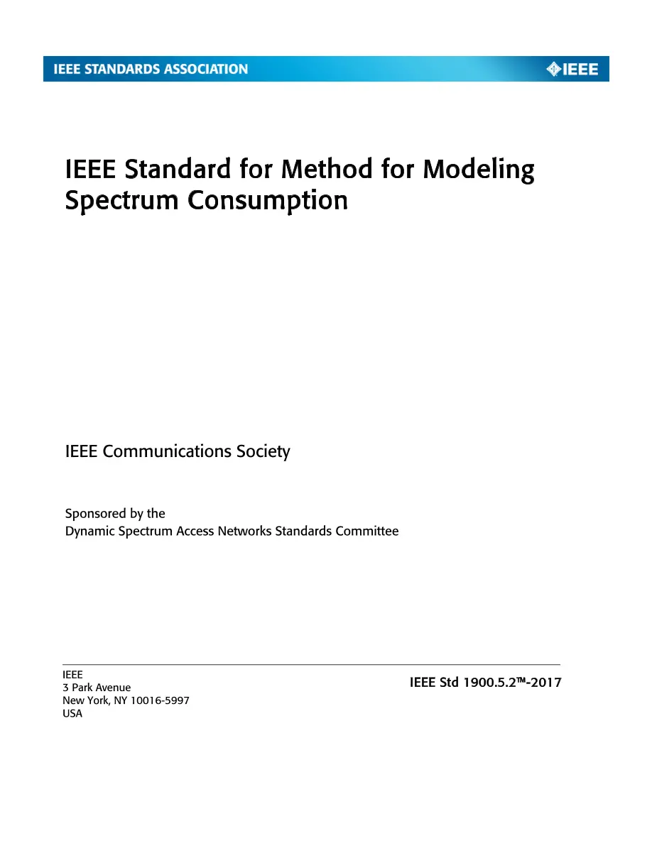 IEEE 1900.5.2-2017 IEEE 1900.5.2-2017 pdf