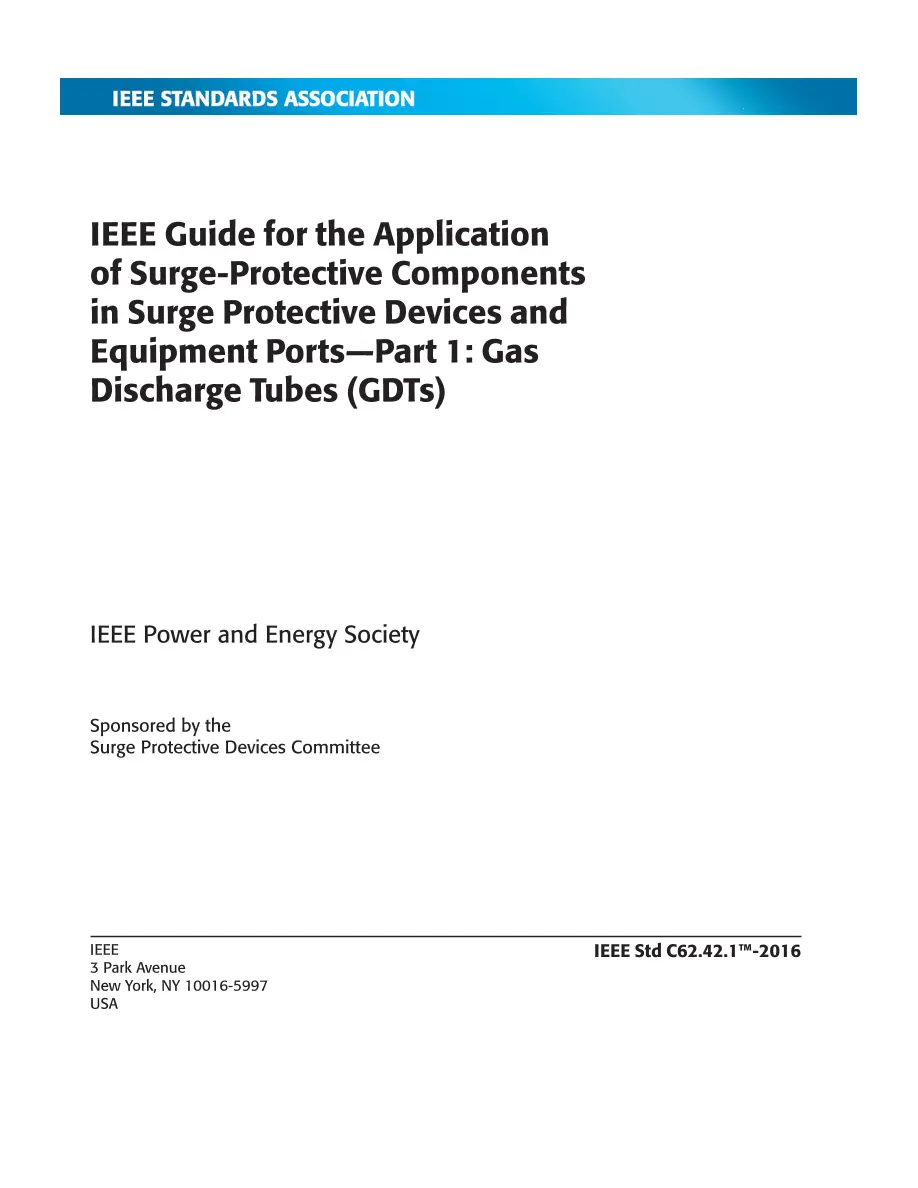 IEEE C62.42.1-2016 IEEE C62.42.1-2016 pdf